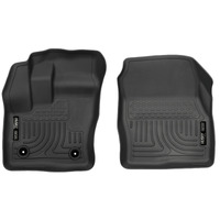 Husky Liners 2014-2015 Ford Transit Connect WeatherBeater Front Black Floor Liners