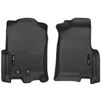 Husky Liners 2015 Ford Expedition/Lincoln Navigator WeatherBeater Front Black Floor Liners