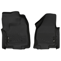 Husky Liners 2012.5 Ford SuperDuty/F-250/F-350 Regular Cab WeatherBeater Black Floor Liners