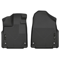 Husky Liners 18-23 Honda Odyssey WeatherBeater Black Front Floor Liners