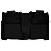 Husky Liners 07-13 Chevy Silverado 1500/2500HD Crew Cab PU Weatherbeater Black 2nd Seat Floor Liner