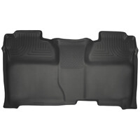 Husky Liners 14 Chevrolet Silverado 1500/GMC Sierra 1500 WeatherBeater Black 2nd Seat Floor Liners