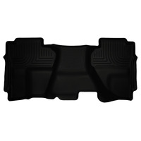 Husky Liners 14 Chevrolet Silverado/14 GMC Sierra 1500 Weatherbeater Black 2nd Seat Floor Liner