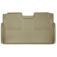 Husky Liners 15 Ford F-150 SuperCrew Cab WeatherBeater Tan 2nd Seat Floor Liner