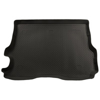 Husky Liners 02-06 GM Trailblazer/Bravada/Envoy/05-08 Saab 9-7X Classic Style Black Rear Cargo Liner