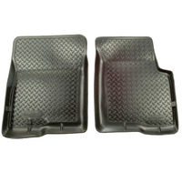 Husky Liners 04-12 Chevy Colorado/GMC Canyon Regular/Extended Cab Classic Style Black Floor Liners