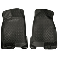 Husky Liners 04-12 Chevy Colorado/GMC Canyon Crew Cab Classic Style Black Floor Liners