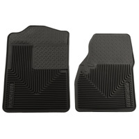 Husky Liners 94-01 Dodge Ram 1500/2500/3500/80-96 Ford Bronco Heavy Duty Black Front Floor Mats