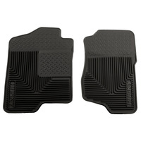 Husky Liners 07-12 GM Silverado/Sierra/Tahoe/Yukon/Escalade Heavy Duty Black Front Floor Mats