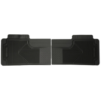 Husky Liners 80-12 Ford F-150/00-05 Ford Excursion Heavy Duty Black 2nd Row Floor Mats