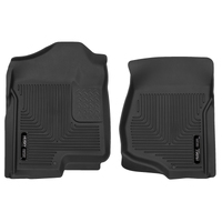 Husky Liners 07-12 GM Silverado/Tahoe/Suburban/Escalade X-Act Contour Black Floor Liners