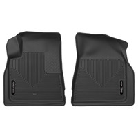 Husky Liners 08-15 Buick Enclave / 07-15 GMC Acadia X-Act Contour Black Front Seat Floor Liners