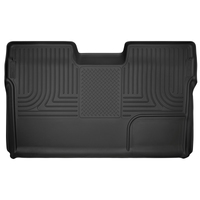 Husky Liners 09-14 Ford F-150 SuperCrew Cab X-Act Contour Second Row Seat Floor Liner - Black