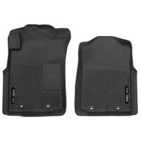 Husky Liners 12-14 Toyota Tacoma Pickup(Crew / Ext / Std Cab) X-Act Contour Black Front Floor Liners