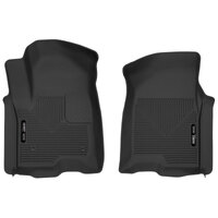 Husky Liners 19-23 Chevy Silverado 1500 Crew Cab/Double Cab X-Act Contour Front Black Floor Liners