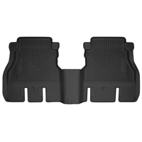 Husky Liners 19-23 JLU Jeep Wrangler 4 Door X-Act Contour Black Floor Liners (2nd Seat)