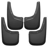 Husky Liners 07-13 Chevy Silverado 1500 LT / 07-14 Siverado 2500HD Front and Rear Mud Guards - Black