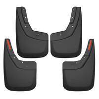 Husky Liners 14-17 Chevy Silverado 1500 / 15-16 Silverado 2500 HD Front and Rear Mud Guards - Black