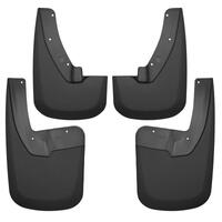 Husky Liners 09-17 Dodge Ram 1500/2500 Both w/ OE Fender Flares Front and Rear Mud Guards - Black