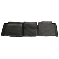 Husky Liners 02-06 Cadillac Escalade/GMC Yukon/Denali Classic Style 2nd Row Black Floor Liners