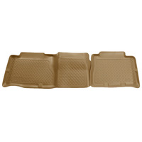 Husky Liners 02-06 Cadillac Escalade/GMC Yukon/Denali Classic Style 2nd Row Tan Floor Liners