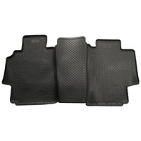 Husky Liners 98-01 Dodge Ram 1500/2500/3500 Quad Cab Classic Style 2nd Row Black Floor Liners