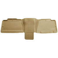 Husky Liners 01-06 Chevy Suburban/Yukon XL/Denali XL Classic Style 2nd Row Tan Floor Liners