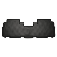 Husky Liners 08-12 Toyota Highlander Classic Style 2nd Row Black Floor Liners (One Piece Unit)