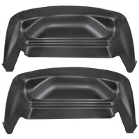 Husky Liners 07-13 Chevy/GMC Silverado/Sierra Black Rear Wheel Well Guards