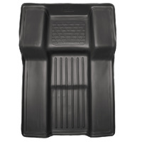 Husky Liners 07-10 GM Escalade/Tahoe/Yukon WeatherBeater Black Walkway (2nd Row Bucket) Floor Liners