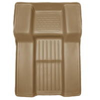 Husky Liners 07-10 GM Escalade/Tahoe/Yukon WeatherBeater Tan Walkway (2nd Row Bucket) Floor Liners