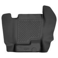 Husky Liners 07-12 Chevy Silverado/GMC Sierra Crew Cab WeatherBeater Center Hump Black Floor Liner