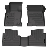 Husky Liners 2022 Ford Maverick(No Fit Hybrid) Weatherbeater Front & 2nd Seat Floor Liners - Black