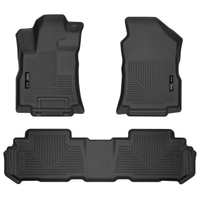 Husky Liners 19-23 Subaru Ascent Weatherbeater Black Front & 2nd Seat Floor Liners