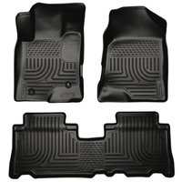 Husky Liners 12-13 Chevrolet Captiva Sport Weatherbeater Series Black Front & 2nd Seat Floor Liners