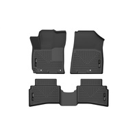 Husky Liners 20-22 Hyundai Venue WeatherBeater Front & 2nd Seat Floor Liners - Black