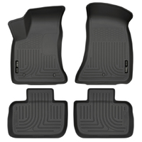 Husky Liners 11-12 Dodge Charger/Chrysler 300 WeatherBeater Combo Black Floor Liners