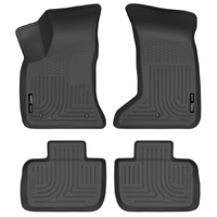 Husky Liners 11-12 Dodge Charger/Chrysler 300 (AWD Only) WeatherBeater Combo Black Floor Liners