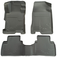 Husky Liners 06-11 Honda Civic (4DR) WeatherBeater Combo Gray Floor Liners