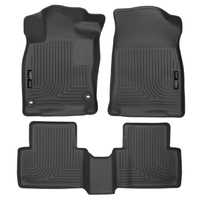 Husky Liners 2016 Honda Civic (4DR) WeatherBeater Combo Black Floor Liners