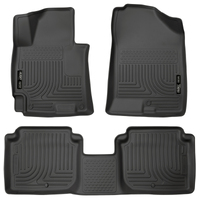 Husky Liners 2014-2016 Hyundai Elantra WeatherBeater Combo Black Floor Liners