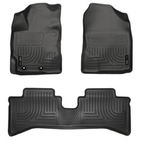 Husky Liners 2012 Toyota Prius c WeatherBeater Combo Black Floor Liners