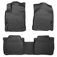 Husky Liners 10-13 Lexus RX350/RX450h WeatherBeater Black Front & 2nd Seat Floor Liners