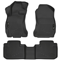 Husky Liners 14 Subaru Forester Weatherbeater Black Front & 2nd Seat Floor Liners