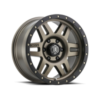 ICON Six Speed 17x8.5 5x150 25mm Offset 5.75in BS 116.5mm Bore Bronze Wheel