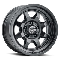 ICON Nuevo 17 X 8.5 5 X 5.5 0mm Offset 4.75in BS Satin Black