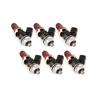 Injector Dynamics 1700cc Injectors - 48mm Length - Mach Top to 11mm - S2000 Low Config (Set of 6)