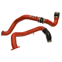 Injen 16-20 Honda Civic 1.5L Turbo Aluminum Intercooler Piping Kit - Wrinkle Red