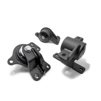 Innovative 05-08 Honda FIT/JAZZ L-Series Black Steel Mounts 75A Bushings (Auto Trans)