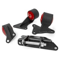 Innovative 86-89 Accord B-Series Black Steel Mounts 75A Bushings